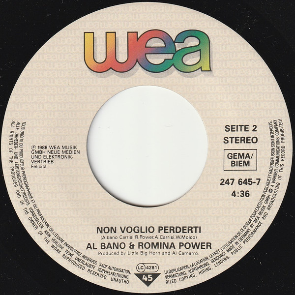 Al Bano & Romina Power - Fragile 4 Al Bano & Romina Power - Fragile