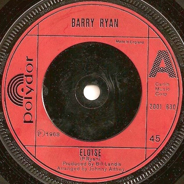 Barry Ryan - Eloise 1 Barry Ryan - Eloise