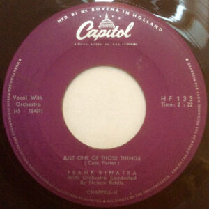 Frank Sinatra - Just One Of Those Things / I'm Gonna Sit Right Down And Write Myself A Letter