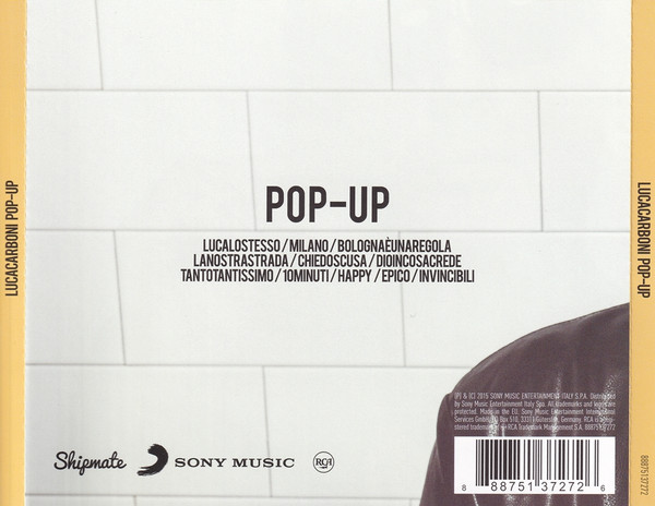 Luca Carboni - Pop-up 2 Luca Carboni - Pop-up