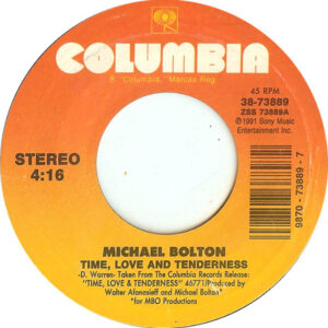 Michael Bolton - Time, Love And Tenderness