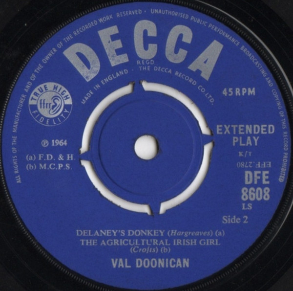Val Doonican - The Green Shades Of 4 Val Doonican - The Green Shades Of