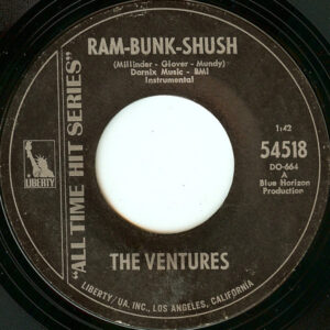 The Ventures - Ram-Bunk-Shush / Walk - Don't Run