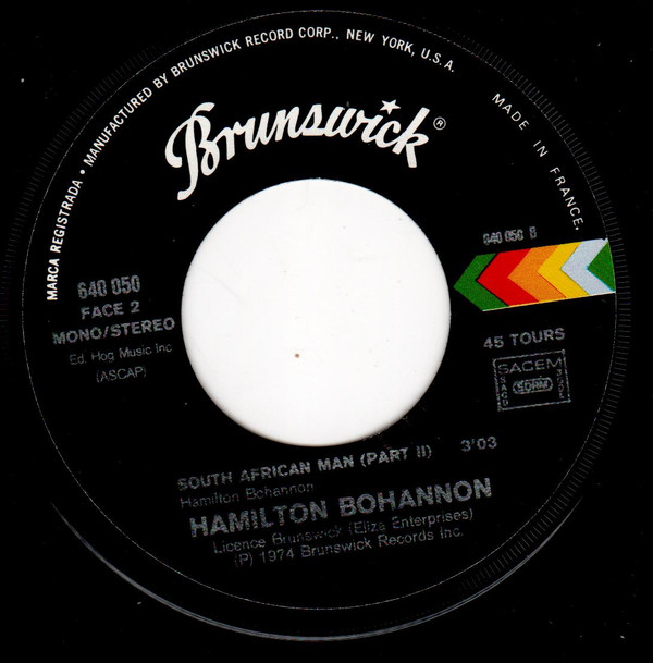 Hamilton Bohannon - South African Man (Part 1 And 2) 4 Hamilton Bohannon - South African Man (Part 1 And 2)