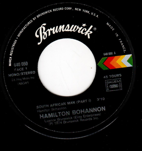 Hamilton Bohannon - South African Man (Part 1 And 2) 3 Hamilton Bohannon - South African Man (Part 1 And 2)