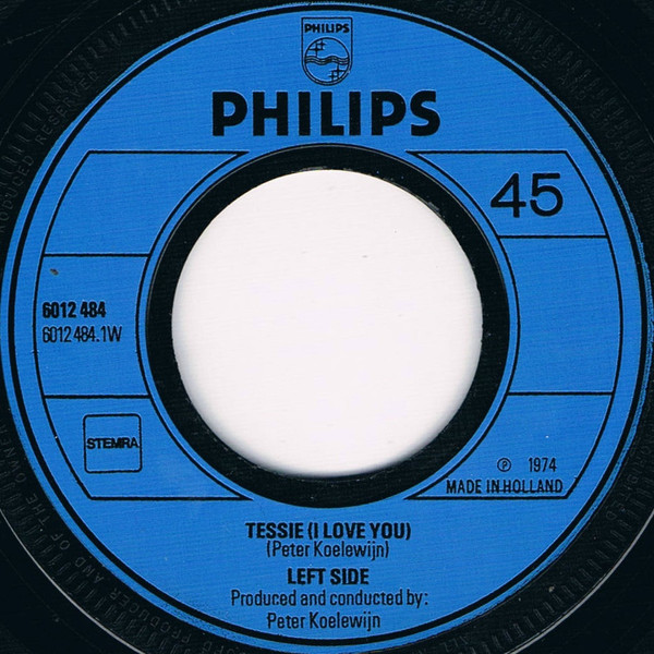 Left Side - Tessie (I Love You) / Be-Bop Baby 2 Left Side - Tessie (I Love You) / Be-Bop Baby