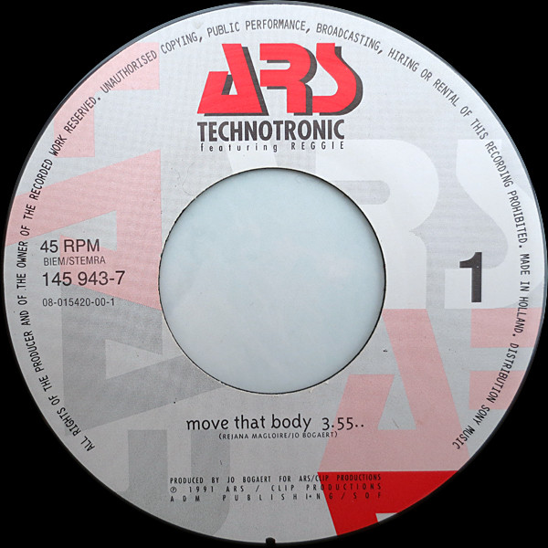 Technotronic - Move That Body 3 Technotronic - Move That Body
