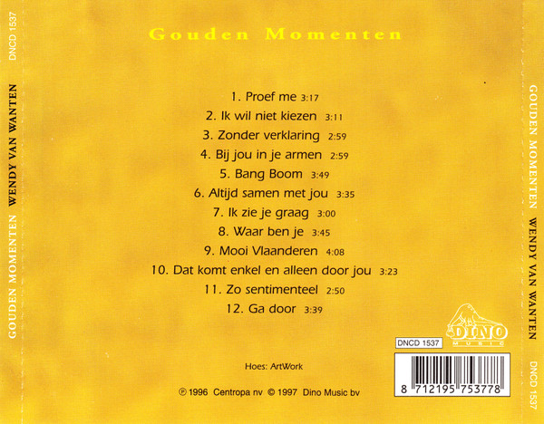 Wendy Van Wanten - Gouden Momenten 2 Wendy Van Wanten - Gouden Momenten