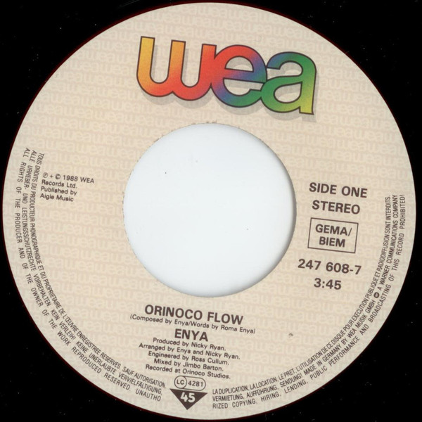 Enya - Orinoco Flow 3 Enya - Orinoco Flow