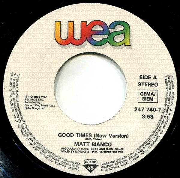 Matt Bianco - Good Times (New Version) 3 Matt Bianco - Good Times (New Version)