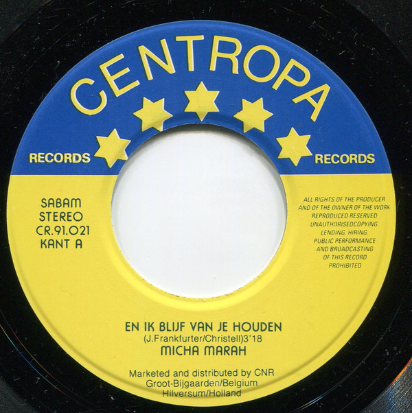 Micha Marah - En Ik Blijf van Je Houden 3 Micha Marah - En Ik Blijf van Je Houden