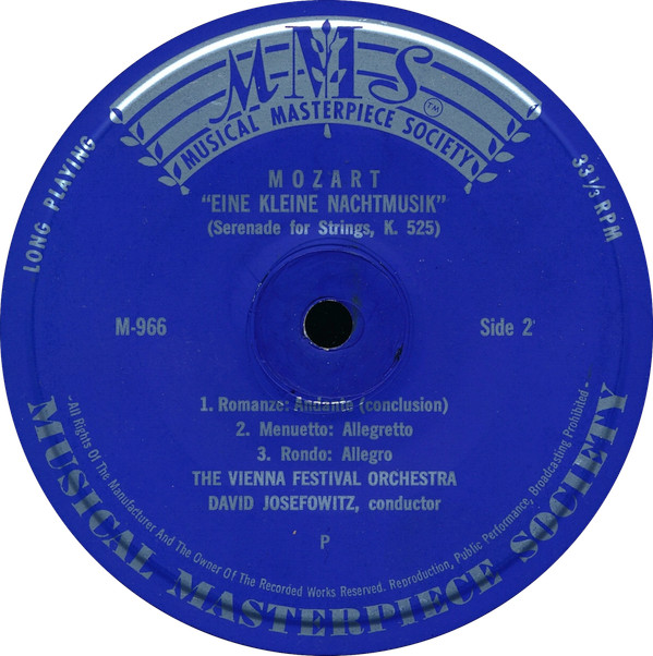 Wolfgang Amadeus Mozart - Eine Kleine Nachtmusik 4 Wolfgang Amadeus Mozart - Eine Kleine Nachtmusik