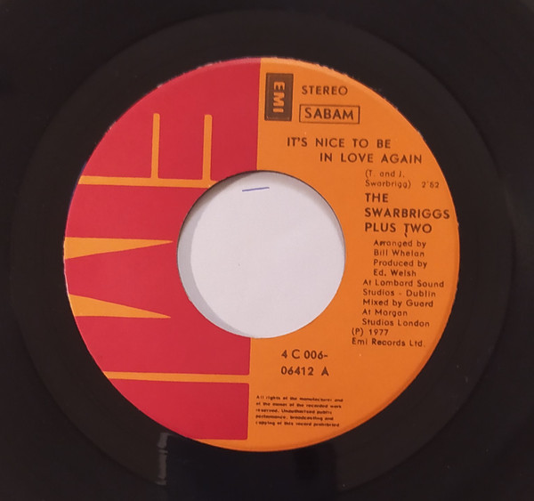 The Swarbriggs Plus Two - It's Nice To Be In Love Again 3 The Swarbriggs Plus Two - It's Nice To Be In Love Again