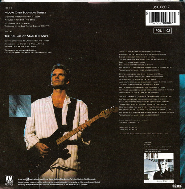 Sting - Moon Over Bourbon Street 2 Sting - Moon Over Bourbon Street