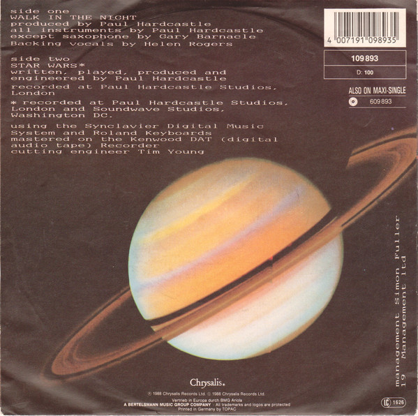 Paul Hardcastle - Walk In The Night 2 Paul Hardcastle - Walk In The Night