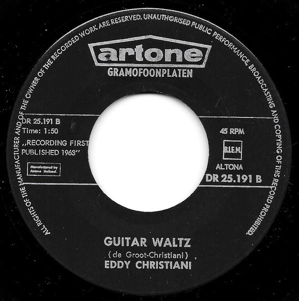 Eddy Christiani - Wild Geese (Wilde Ganzen) / Guitar Waltz 4 Eddy Christiani - Wild Geese (Wilde Ganzen) / Guitar Waltz