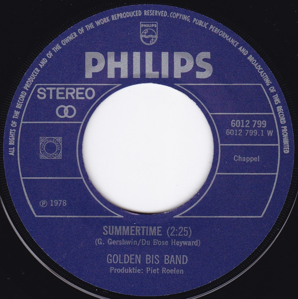 Golden Bis Band - Summertime / Good Morning 3 Golden Bis Band - Summertime / Good Morning