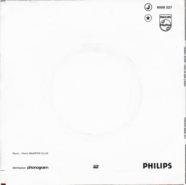 Lenny Kuhr - Les Enfants / Tout Ce Que J'Aime 2 Lenny Kuhr - Les Enfants / Tout Ce Que J'Aime