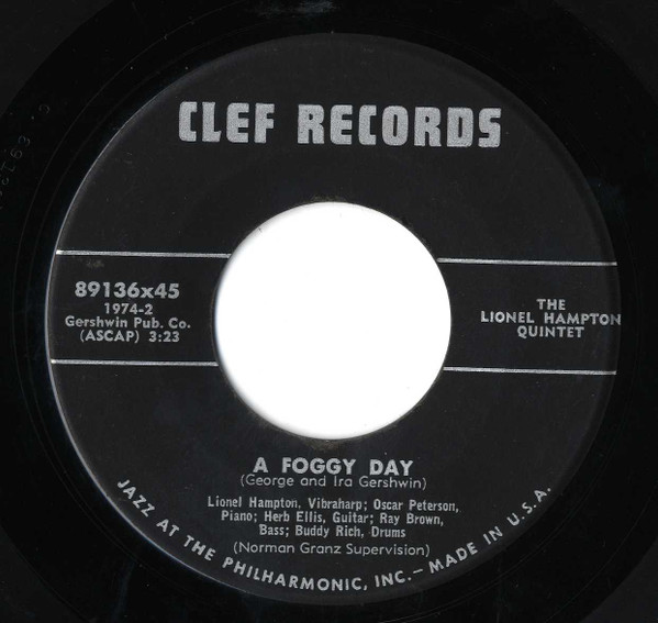 Lionel Hampton Quintet - A Foggy Day 1 Lionel Hampton Quintet - A Foggy Day