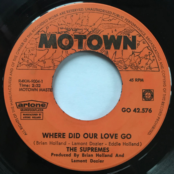 The Supremes - Where Did Our Love Go 2 The Supremes - Where Did Our Love Go