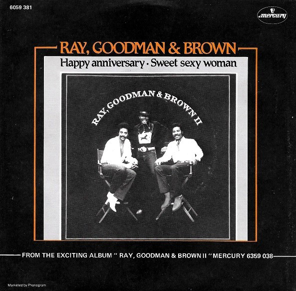 Ray, Goodman & Brown - Happy Anniversary 2 Ray, Goodman & Brown - Happy Anniversary