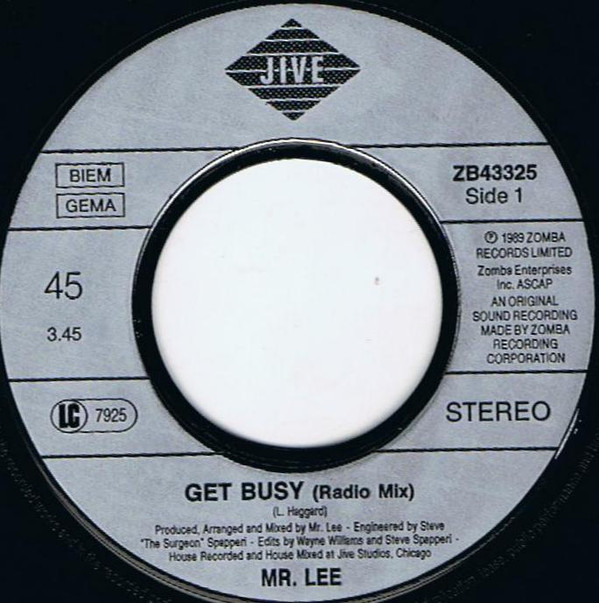 Mr. Lee - Get Busy 3 Mr. Lee - Get Busy