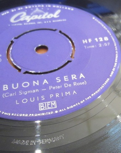 Louis Prima - Oh Marie / Buona Sera 4 Louis Prima - Oh Marie / Buona Sera