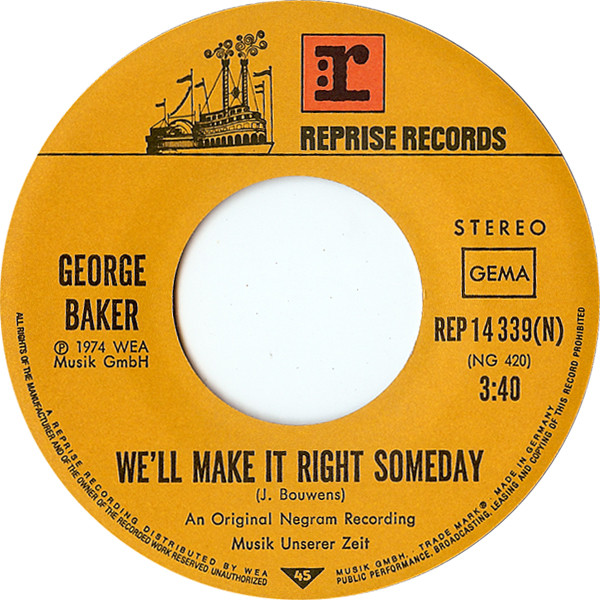 George Baker - Canta Libre 4 George Baker - Canta Libre