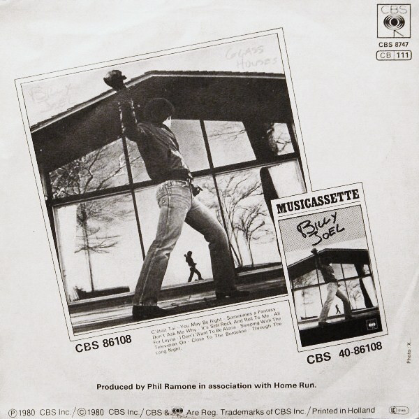 Billy Joel - Don't Ask Me Why 3 Billy Joel - Don't Ask Me Why