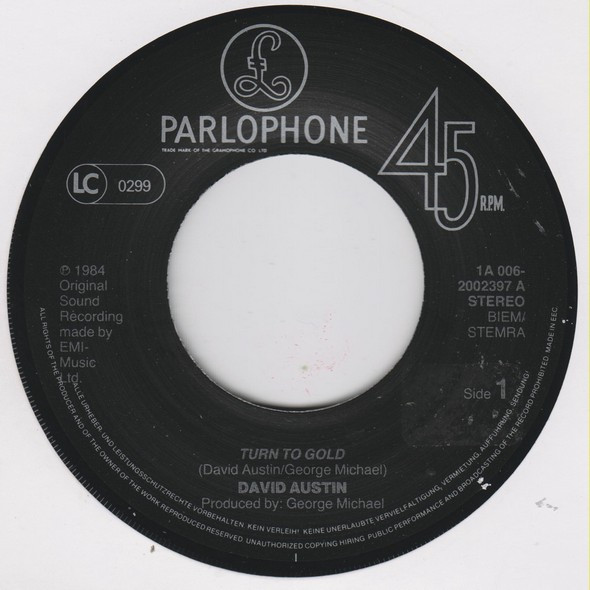 David Austin - Turn To Gold 3 David Austin - Turn To Gold