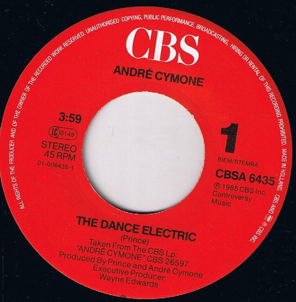 André Cymone - The Dance Electric 3 André Cymone - The Dance Electric