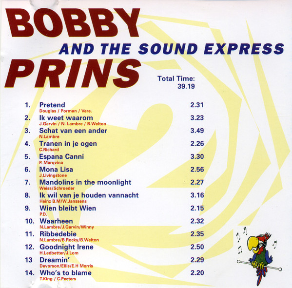 Bobby Prins - Bobby Prins And The Sound Express Volume 2 4 Bobby Prins - Bobby Prins And The Sound Express Volume 2
