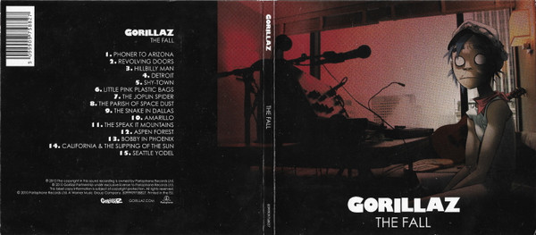 Gorillaz - The Fall 4 Gorillaz - The Fall