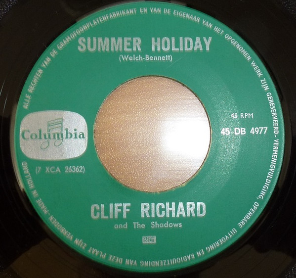 Cliff Richard & The Shadows - Summer Holiday 3 Cliff Richard & The Shadows - Summer Holiday