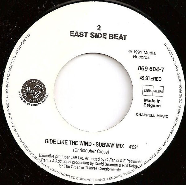 East Side Beat - Ride Like The Wind 4 East Side Beat - Ride Like The Wind