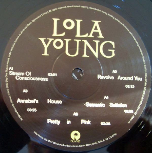 Lola Young - My Mind Wanders And Sometimes Leaves Completely 4 Lola Young - My Mind Wanders And Sometimes Leaves Completely