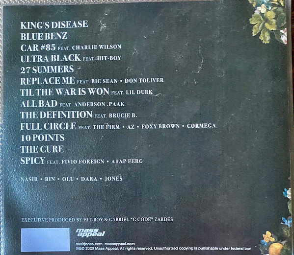 Nas - King's Disease 2 Nas - King's Disease
