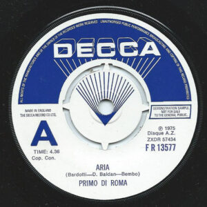 Primo Di Roma - Aria