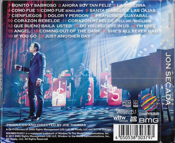 Jon Secada - Live On Sound Stage 2 Jon Secada - Live On Sound Stage