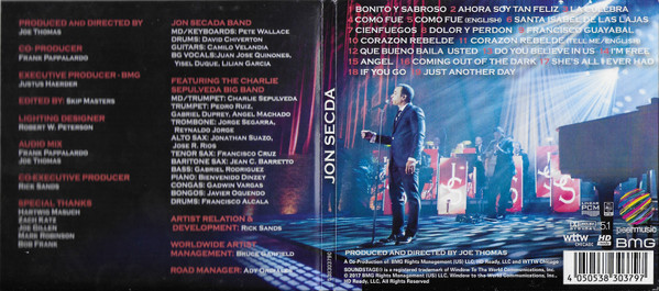 Jon Secada - Live On Sound Stage 4 Jon Secada - Live On Sound Stage