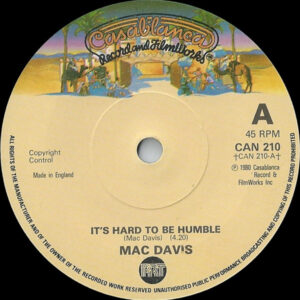 Mac Davis - It's Hard To Be Humble