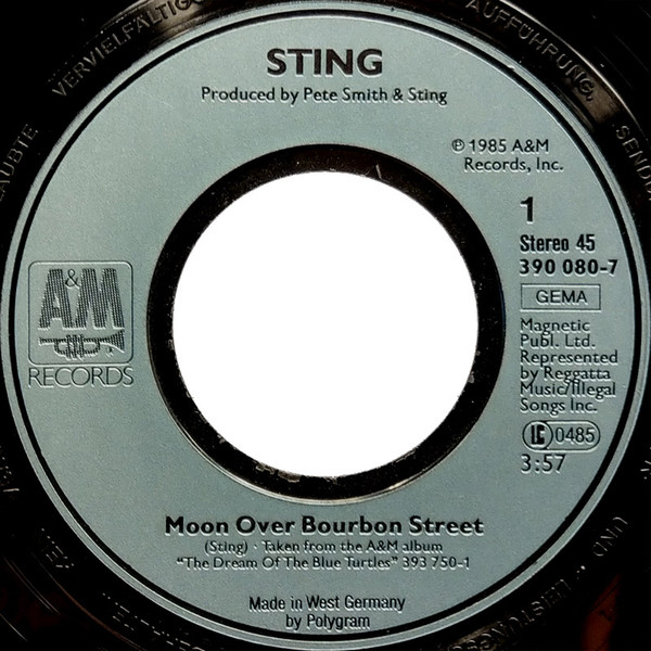Sting - Moon Over Bourbon Street 3 Sting - Moon Over Bourbon Street