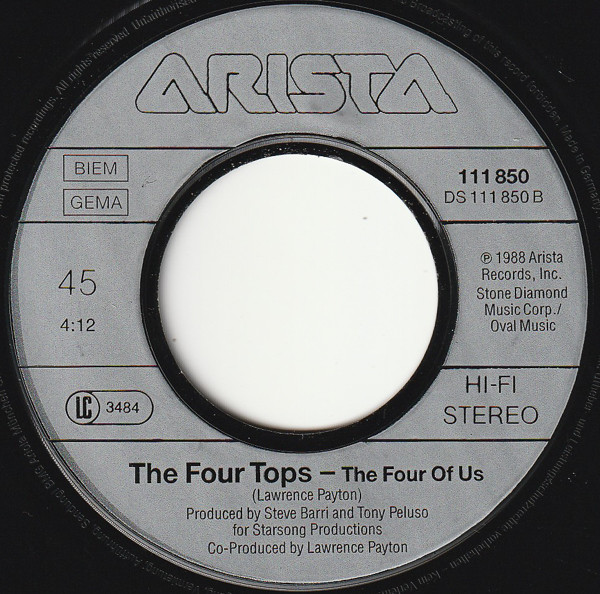 Four Tops - Loco In Acapulco 4 Four Tops - Loco In Acapulco