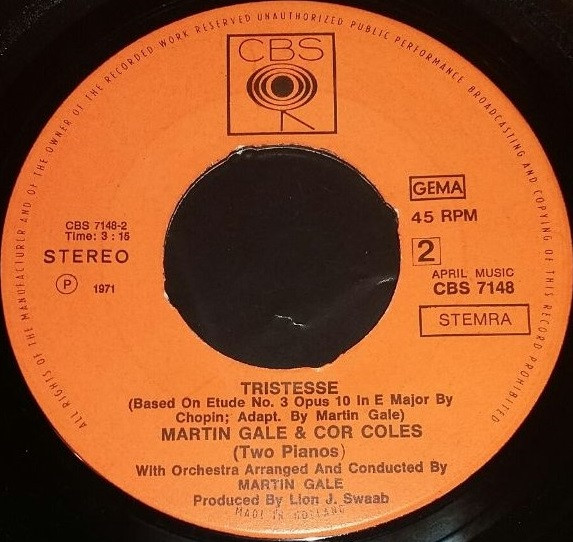 Martin Gale - Theme From Love Story 4 Martin Gale - Theme From Love Story