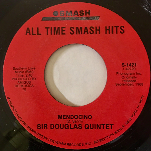 Swingin' Medallions - Double Shot (Of My Baby's Love)/Mendocino 2 Swingin' Medallions - Double Shot (Of My Baby's Love)/Mendocino