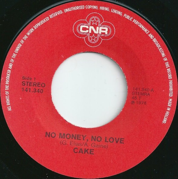 Cake (3) - No Money, No Love 3 Cake (3) - No Money, No Love