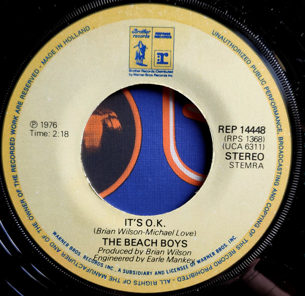 The Beach Boys - It's O.K. 2 The Beach Boys - It's O.K.