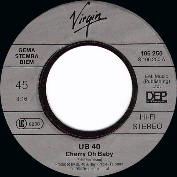 UB40 - Cherry Oh Baby 3 UB40 - Cherry Oh Baby