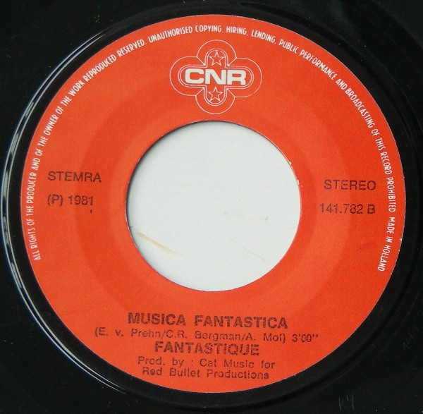 Fantastique - Mama Told Me ........ 4 Fantastique - Mama Told Me ........