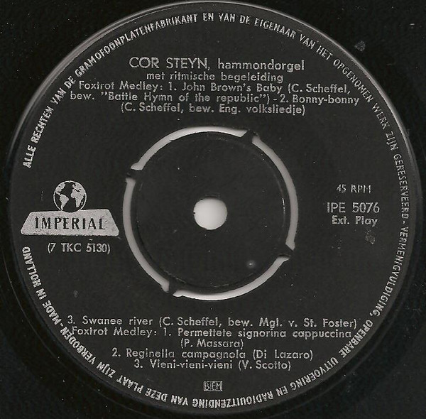 Cor Steyn - Medley No. 17, 18, 19, 20 3 Cor Steyn - Medley No. 17, 18, 19, 20